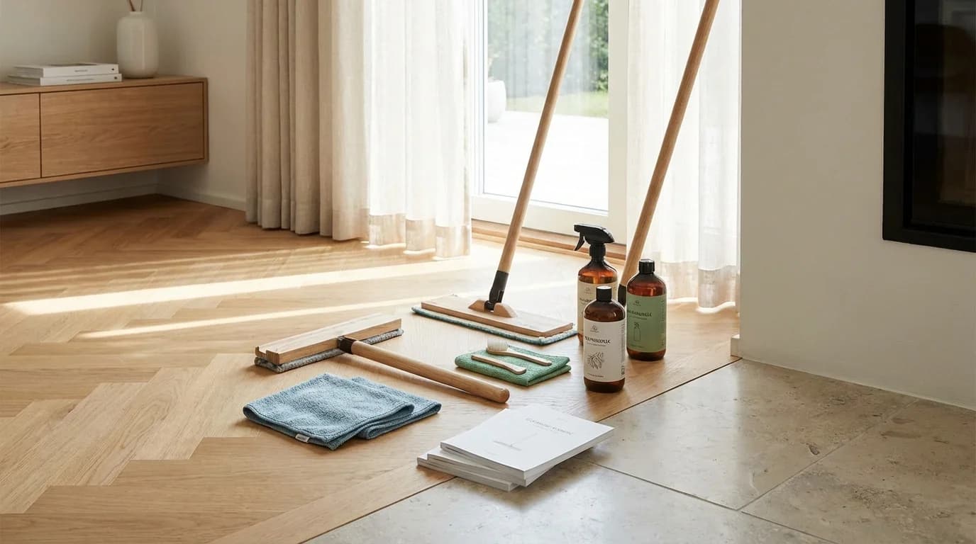Bästa golvvården 2026 — så väljer du rätt för parkett, laminat och klinker