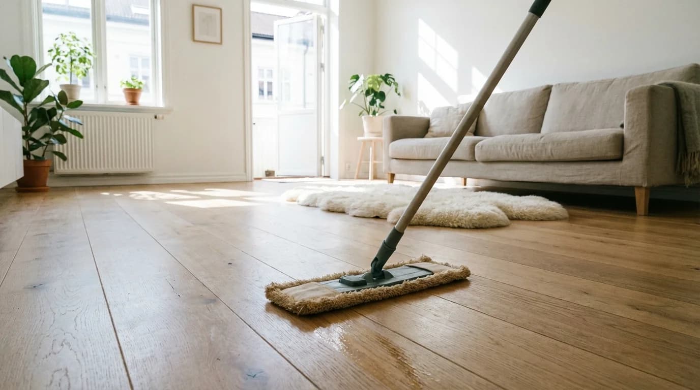 Golvmopp bäst i test 2026 — fem modeller jämförda