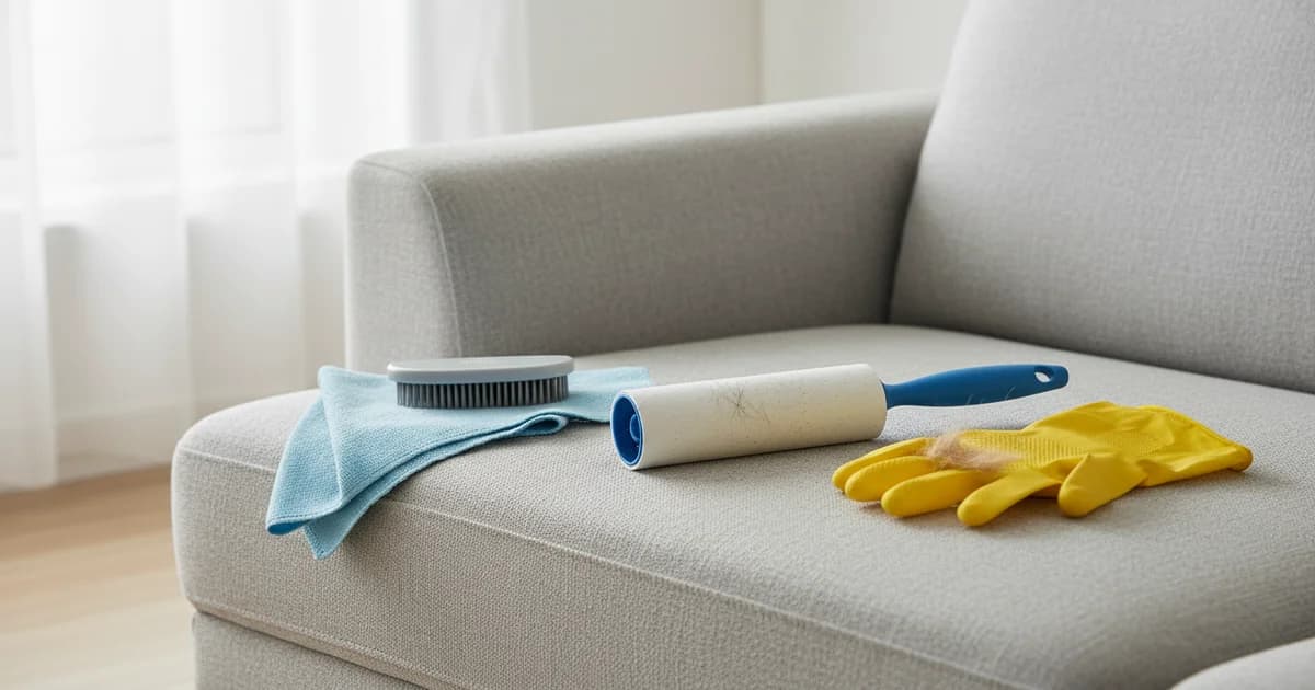 Hur städar man katthår effektivt? Verktyg och tekniker som faktiskt funkar