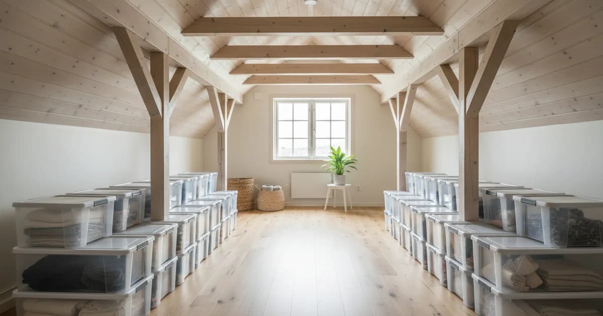 Städa vind — steg-för-steg guide för ett damm- och mögelfritt utrymme