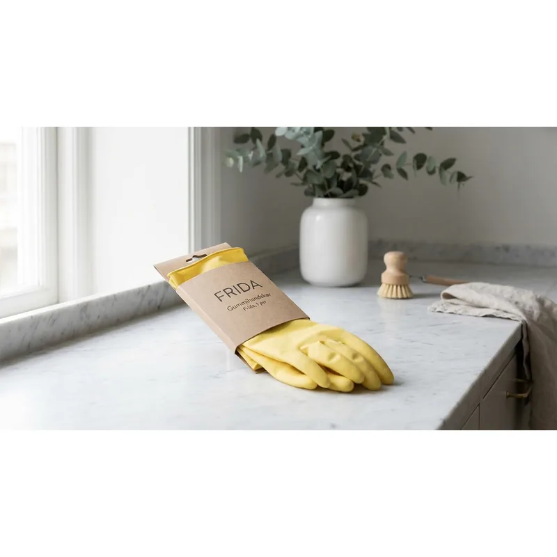 FRIDA Gummihandskar Frida, 1 par — Miljöbild