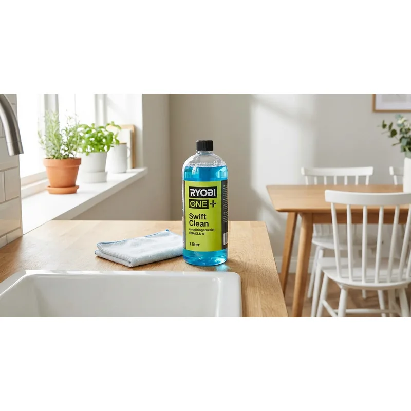RYOBI Ryobi ONE+ Swift Clean rengöringsmedel RBACLS-01, 1 liter — Miljöbild