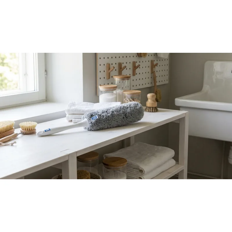 SINI Sini dammsvärd, böjbar dammvippa, 59 cm — Miljöbild