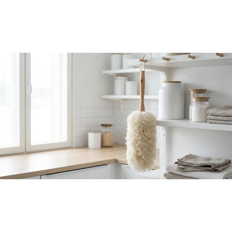 SINI Sini dammvippa lammull, 48 cm — Miljöbild