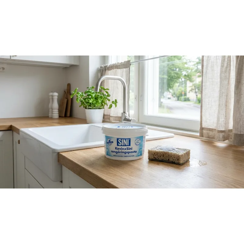 SINI Sini KevinxSini rengöringspasta — Miljöbild