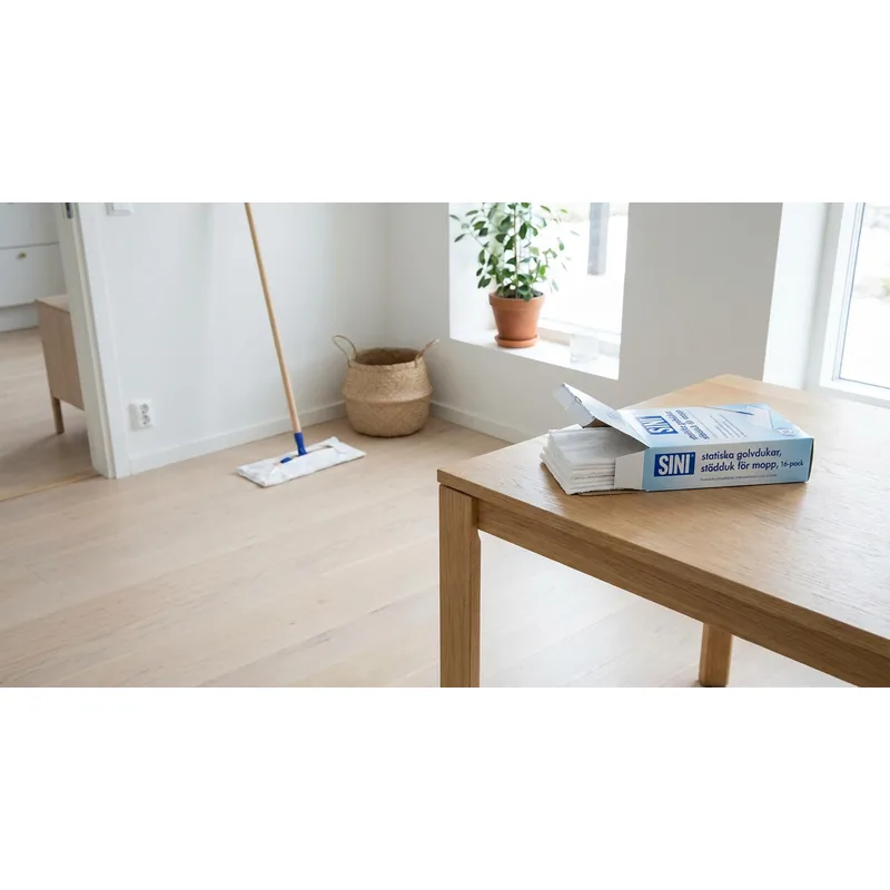 SINI Sini statiska golvdukar, städduk för mopp, 16-pack — Miljöbild