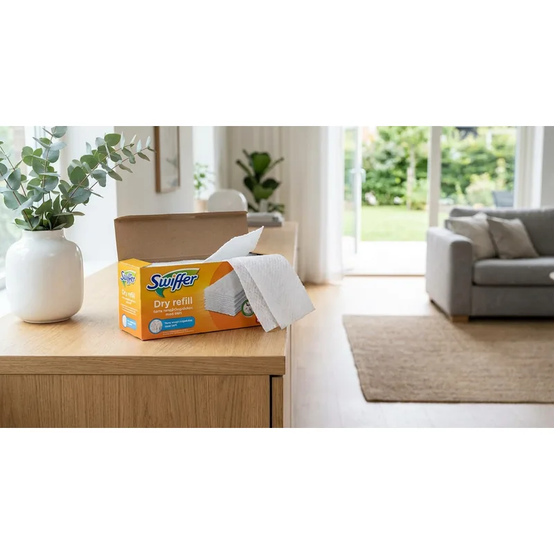 SWIFFER Swiffer Dry refill torra rengöringsdukar, med doft — Miljöbild
