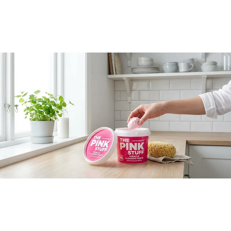 THE PINK STUFF The Pink Stuff Miracle Cleaning Paste, universalpasta 850 g — Miljöbild