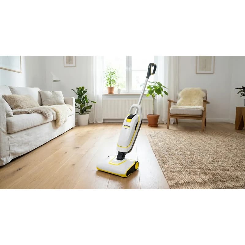 KÄRCHER Uppladdningsbar golv- och mattsopare Kärcher KB5 Premium — Miljöbild