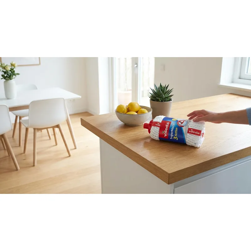 VILEDA Vileda SuperMocio 3 Action mopp refill — Miljöbild