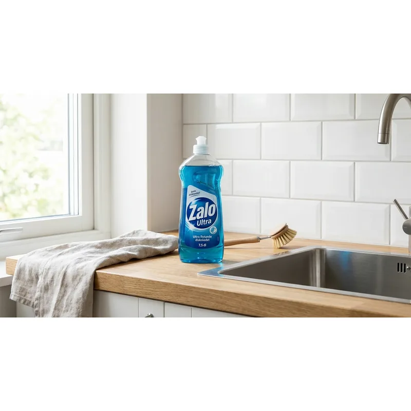ZALO Zalo Ultra diskmedel, flytande, 7,5 dl — Miljöbild