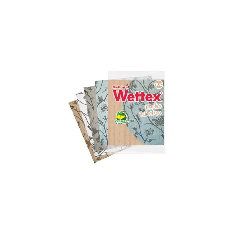 WETTEX Wettex Nordic Selection disktrasa, 10-pack