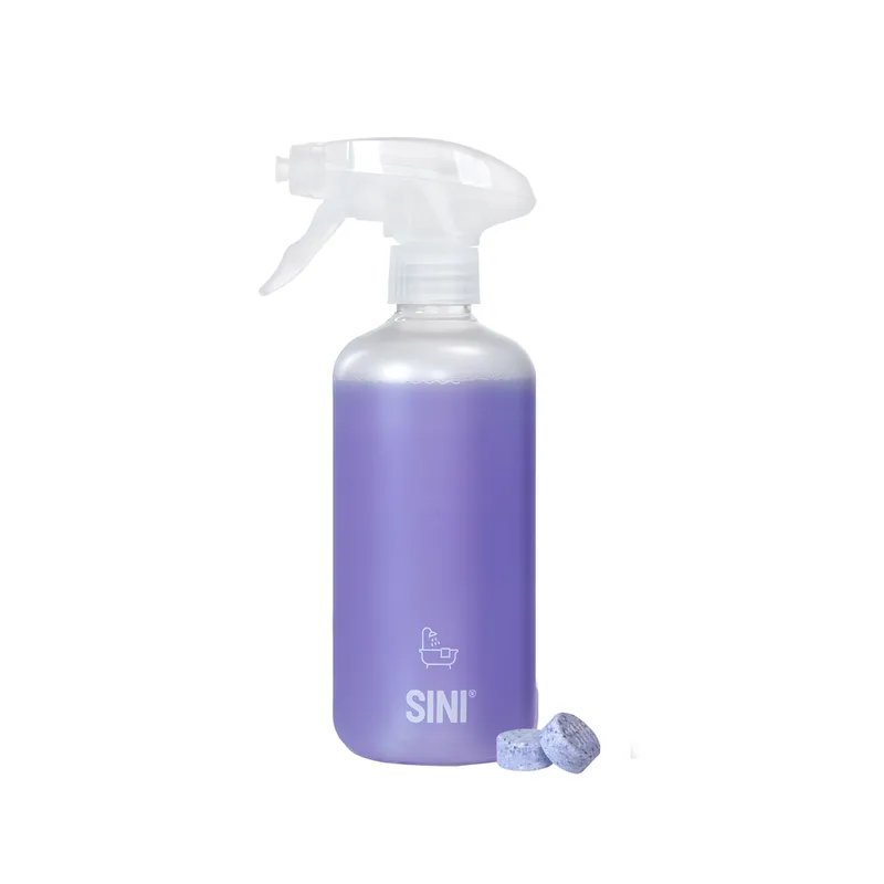 SINI Sini badrumsrengöring sprayflaska och 2 tabs, startset