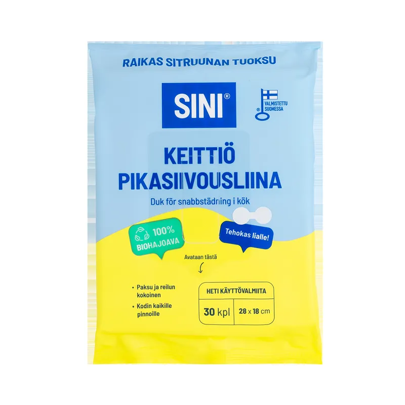 SINI Sini Kök städservetter, 30-pack