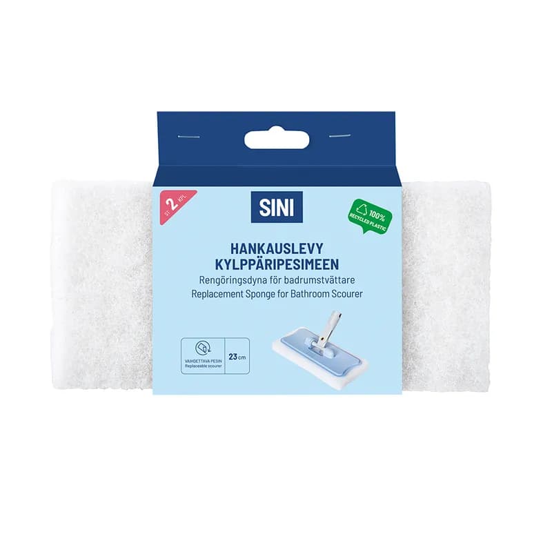 SINI Sini mopp refill till Sini svampmopp badrum, 2-pack