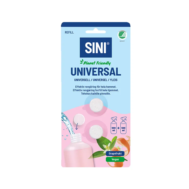 SINI Sini refill för allrengöring, 2-pack