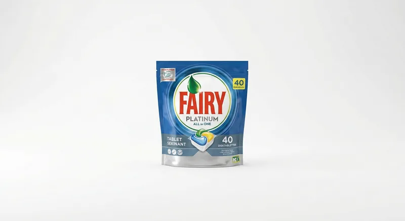 Fairy Platinum Disktabletter 40-pack — Produktbild