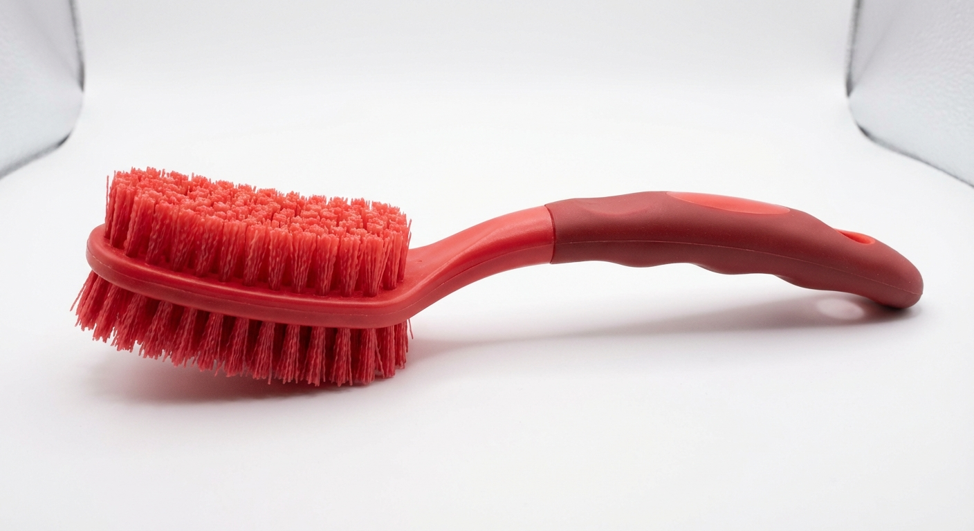 Vikan Hygiene Skurborste Mjuk, röd